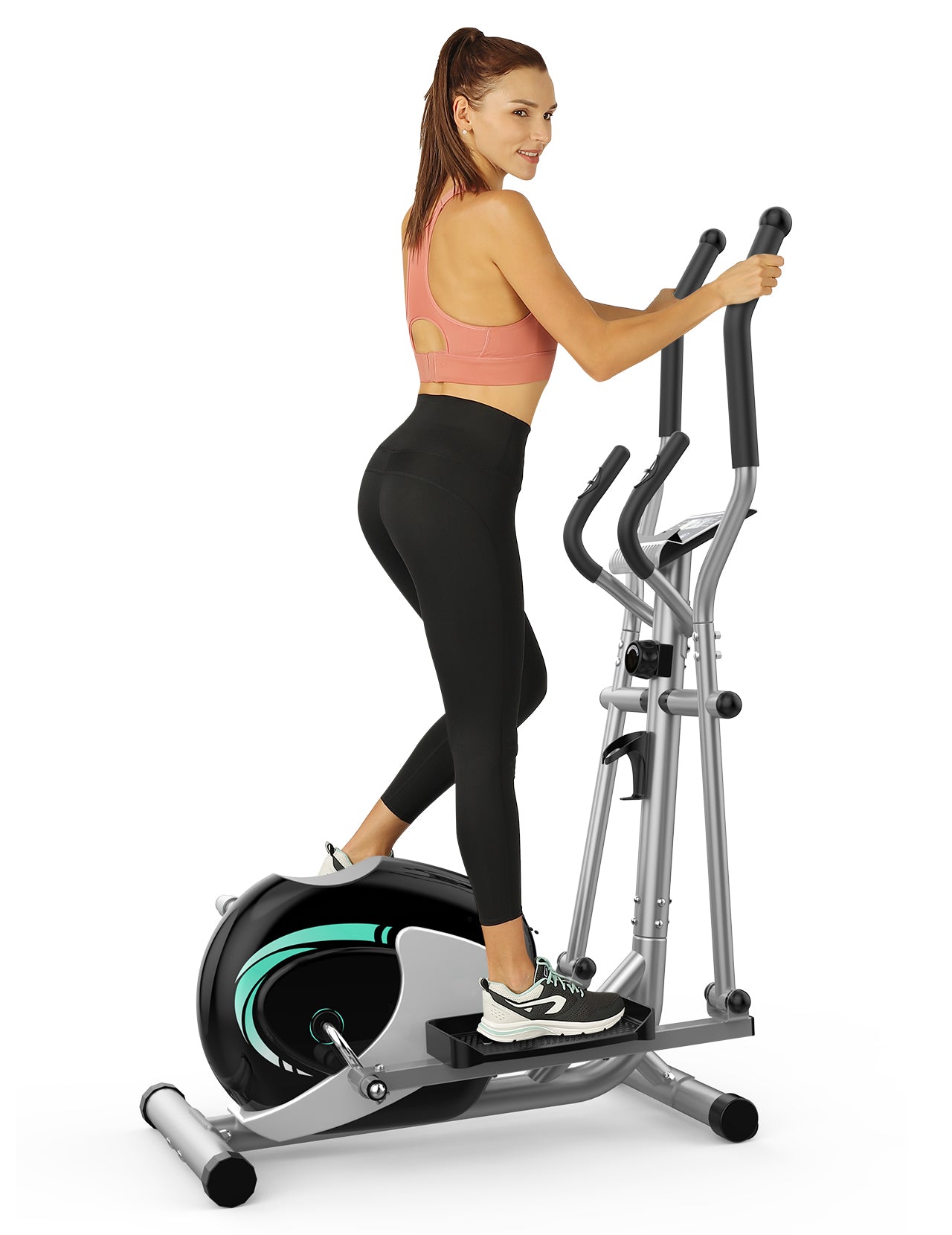 Arm Bike Eliptical Exercise Machine for Indoor Workout Elliptical - 2