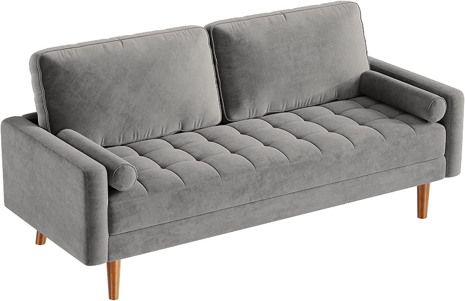 Canapé simple nordique en velours, fauteuil, design ergonomique